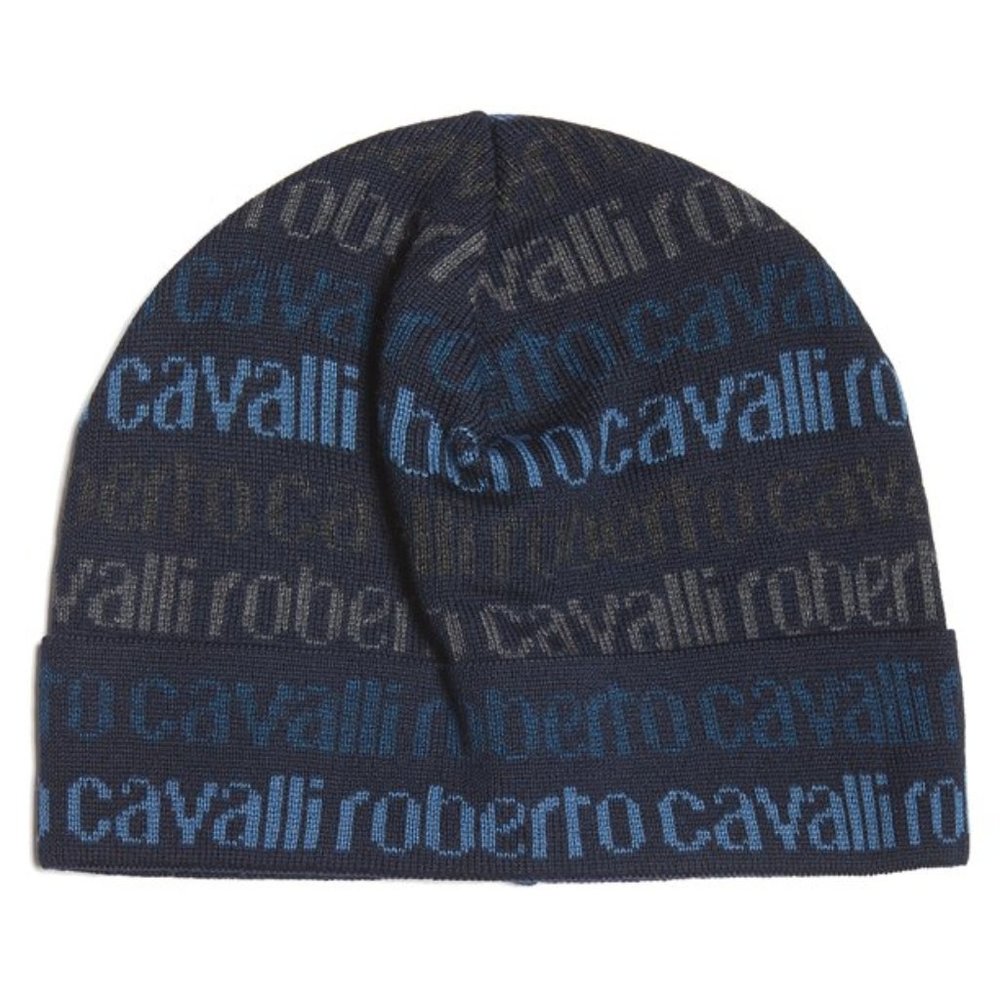 Roberto Cavalli Logo Beanie Hat
